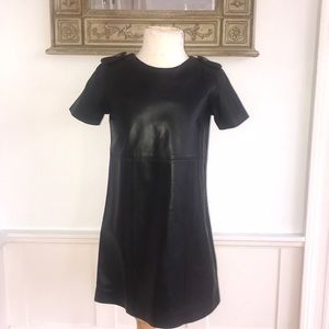 BURBERRY DRESS Leather